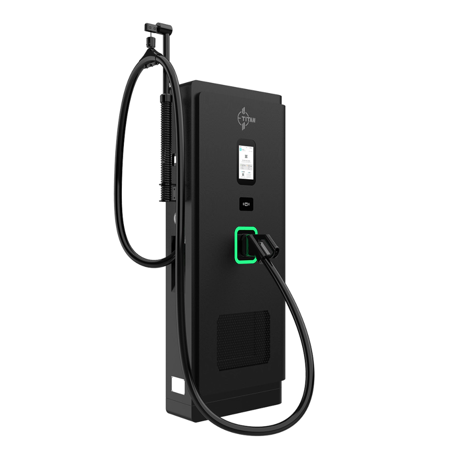 Satellit Ladesäule wassergekühlt, Frontansicht